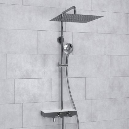 A113.119.101.CH Thermo Душевой комплект с термостатическим смесителем