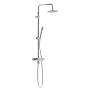 936730000 Scandinavian Pure душевая система с ванно-душевым смесителем-полкой, Хром