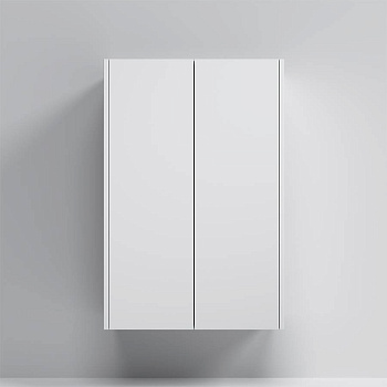 Шкаф с полками 60 см, высота 90 см, белый матовый, универсальный M8FCH06029WM