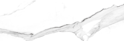 Плитка Meissen Keramik White stream белый 25x75 A16492