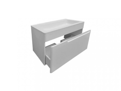 Тумба подвесная под умывальник Kare Luxe 700х450 1 ящик (ШхГхВ) 698х446х477 Тумба подвесная под умывальник Kare Luxe 700х450 1 ящик (ШхГхВ) 698х446х477