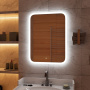 Зеркало Glamour LED 700х800 (Kare Luxe 700х700) Зеркало Glamour LED 700х800 (Kare Luxe 700х700)