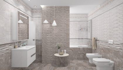 Декор 17-03-15-1189-0 Marmo Tresor коричневый 20*60,шт Декор 17-03-15-1189-0 Marmo Tresor коричневый 20*60,шт