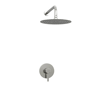 A12497 Встраиваемый комплект для душа с верхней душевой насадкой Wasserkraft A12497 Встраиваемый комплект для душа с верхней душевой насадкой Wasserkraft