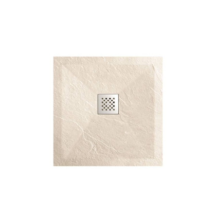 Поддон для душа из искусственного камня VST-4SR9090C, 900*900*25, бежевый