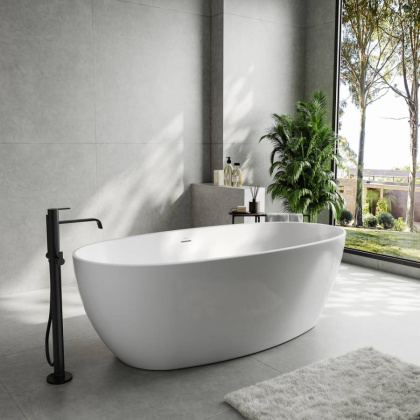 Акриловая ванна ABBER AB9504 белая