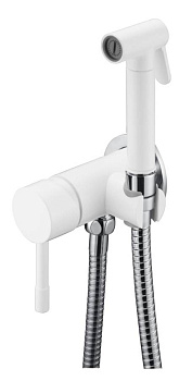 Смеситель гигиенический, Uno. White Chrome Смеситель гигиенический, Uno. White Chrome