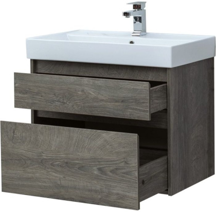 Мебель для ванной Aquanet Nova Lite 75 дуб рошелье (2 ящика) Мебель для ванной Aquanet Nova Lite 75 дуб рошелье (2 ящика)