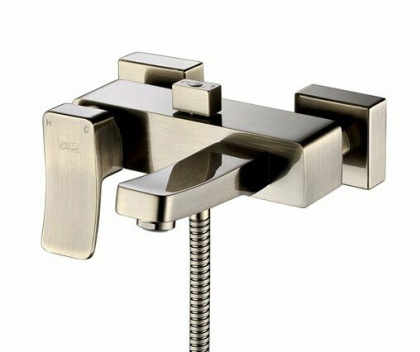 Смеситель WasserKRAFT Exter 1601 светлая бронза для ванны