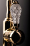 Смеситель для душа VOGUE CRYSTAL, бронза_Комплект