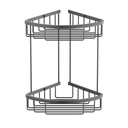 Полка угловая двойная Timo Saona 13082/18 черное золото Полка угловая двойная Timo Saona 13082/18 черное золото