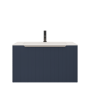 Тумба под раковину Creto Luna Blue 80 см 17-Bl80B
