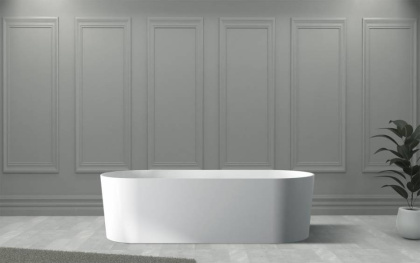 Ванна из литьевого мрамора Abber Stein 180х75 AS9614