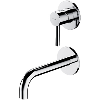 Смеситель для умывальника скрытого монтажа OMNIRES Y Y1215NCR (хром)