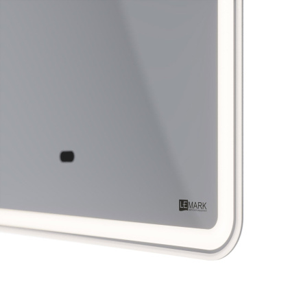Зеркало Lemark ELEMENT 50х80см с подсветкой, с подогревом