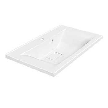 Раковина VCB-3M750W из искусственного камня, цвет белый Раковина VCB-3M750W из искусственного камня, цвет белый
