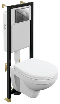 Комплект NATURE CO DPL EO + BLACK + LEON хром глянцевый