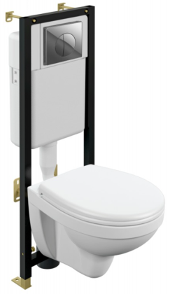 Комплект NATURE CO DPL EO + BLACK + LEON хром глянцевый