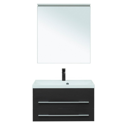 Мебель для ванной Aquanet Верона 75 черный матовый