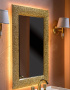 Зеркало AURA 60*90 золото, с подсветкой 536 Boheme