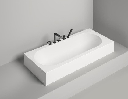 Ванна из искусственного камня ORNELLA 180 покраска по RAL  снаружи,102322MH