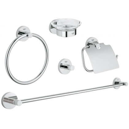 Комплект Grohe Essentials, 26,7х68,6 см, хром, 40344001