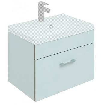 Тумба под раковину Aquanet Верона 50 белый матовый Тумба под раковину Aquanet Верона 50 белый матовый