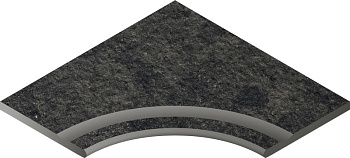 Р.С.Блэк Борт.60X60 С Выемкой Угл.Зак.30