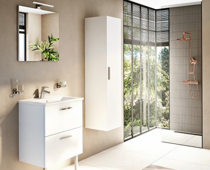 Душевая колонна Aquaheat Bliss 240 2F, медь Душевая колонна Aquaheat Bliss 240 2F, медь