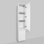 Шкаф-колонна подвесной правый Like, 175х35х30 см, белый, M80CHR0356WG
