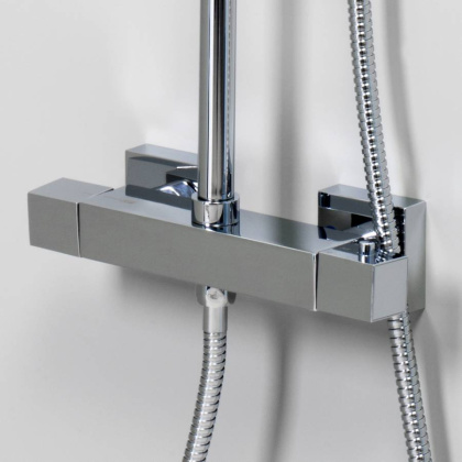 A15502 Thermo Душевой комплект с термостатическим смесителем Wasserkraft