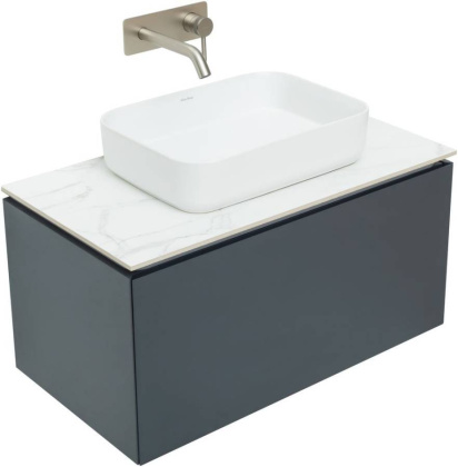 Тумба под раковину Allen Brau Infinity 85 1.21002.AM антрацит матовый Тумба под раковину Allen Brau Infinity 85 1.21002.AM антрацит матовый