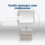 Тумба под раковину Aquanet Алвита New 60 2 ящика, дуб веллингтон белый Тумба под раковину Aquanet Алвита New 60 2 ящика, дуб веллингтон белый