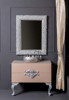 Зеркало ROSE мал. серебро 110*85см 547 Boheme Зеркало ROSE мал. серебро 110*85см 547 Boheme