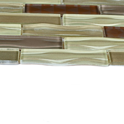 Стеклянная мозаика Bonaparte Optima Brown 30х30 см