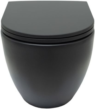 Чаша подвесного унитаза Allen Brau Reality 4.32006.31 черный матовый