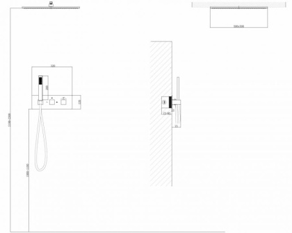 Душевая система ABBER Daheim AF8255NG скрытого монтажа без излива, термостат, никель Душевая система ABBER Daheim AF8255NG скрытого монтажа без излива, термостат, никель