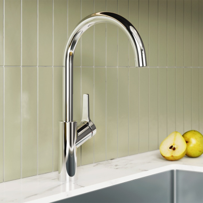 DX310720000 Eclipse, Смеситель Для кухни, Хром