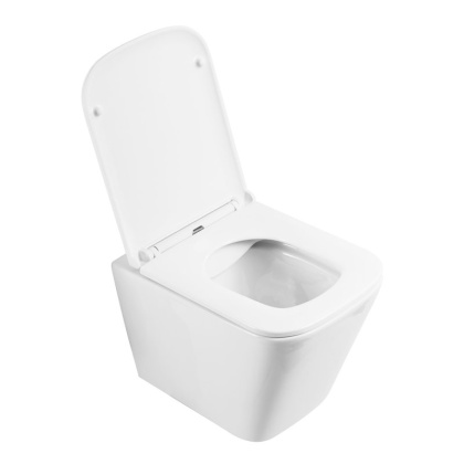 ARDENTE-R Унитаз подвесной безободковый, с сиденьем дюропласт soft close, BB520CHR/SC ARDENTE-R Унитаз подвесной безободковый, с сиденьем дюропласт soft close, BB520CHR/SC