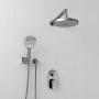 A14029 Встраиваемый комплект для душа с верхней душевой насадкой и лейкой Wasserkraft A14029 Встраиваемый комплект для душа с верхней душевой насадкой и лейкой Wasserkraft