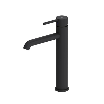 360250300 Scandinavian Pure, Смеситель Для раковины высокий, чёрный 360250300 Scandinavian Pure, Смеситель Для раковины высокий, чёрный