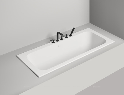 Ванна из литьевого мрамора Salini Orlanda Axis 180х80 103222M матовая