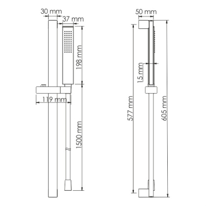 A143 Душевой комплект Wasserkraft A143 Душевой комплект Wasserkraft