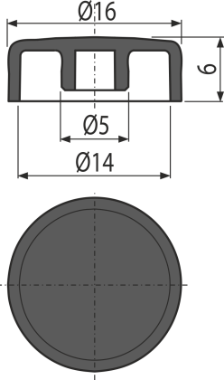 Заглушки болтов для чугунных решеток (8 штук) Заглушки болтов для чугунных решеток (8 штук)