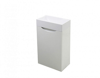 Комплект мебели Mini 400х220 подвесной правосторонний 1 дверный (ШхГхВ) 400х220х607 Комплект мебели Mini 400х220 подвесной правосторонний 1 дверный (ШхГхВ) 400х220х607