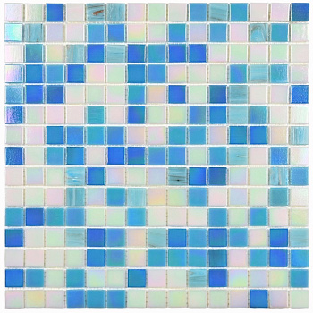 Мозаика стеклянная Ocean (чип 4*20*20) 327*327(20шт.-2,139м2), м2 Мозаика стеклянная Ocean (чип 4*20*20) 327*327(20шт.-2,139м2), м2