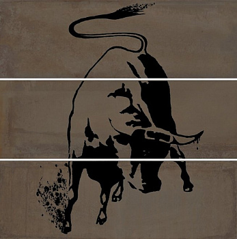 Панно VB\A21\3x\13062R Раваль Бык 90*90*11 (уп\1комплект), шт