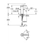 Смеситель для раковины Grohe Essence New 34294001 хром Смеситель для раковины Grohe Essence New 34294001 хром
