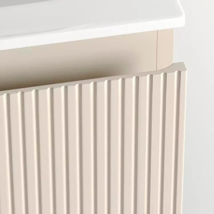 Тумба подвесная SANCOS Snob T правая 995х445х500, c двумя ящиками оснащенными доводчиками, Beige Soft , арт.SNT100RCE