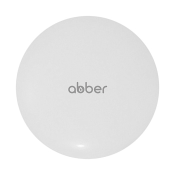 Накладка на слив для раковины ABBER AC0014MW белая матовая, керамика Накладка на слив для раковины ABBER AC0014MW белая матовая, керамика